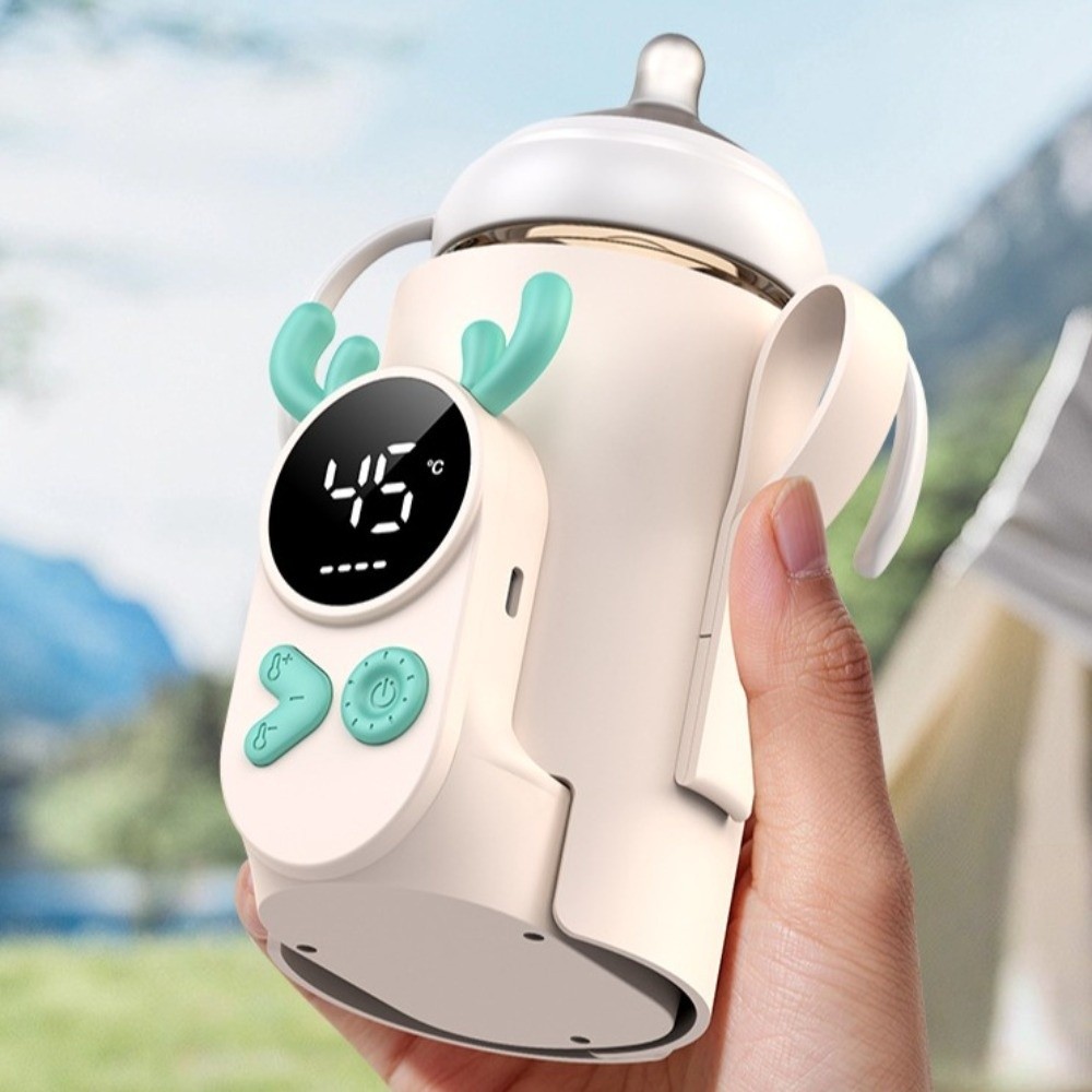 Baby Food Warmer - Portable Baby Bottle Warmer Fast-charging 6000mAh