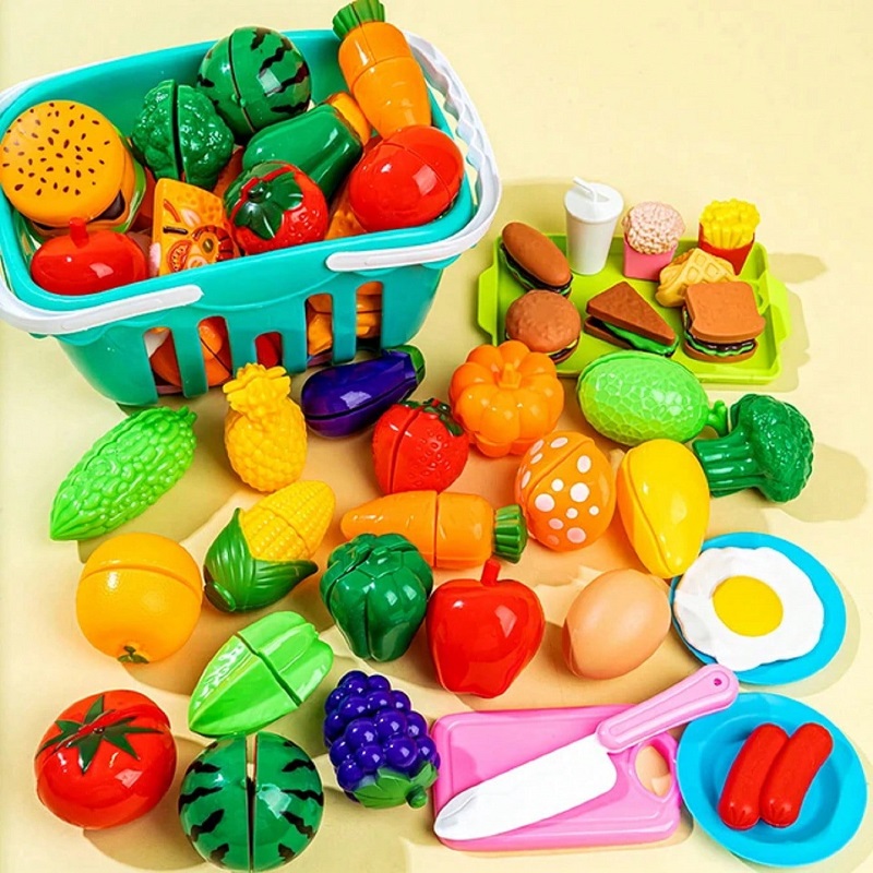 Children Play House Toy Fruits - Baby Food Vegetables 评论和价格