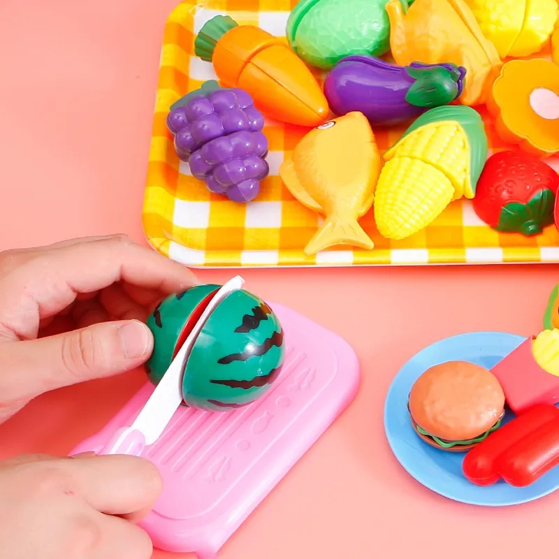 Children Play House Toy Fruits - Baby Food Vegetables 评论和价格