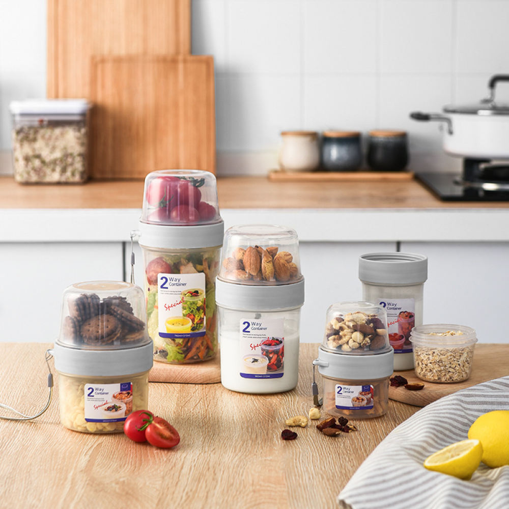 Portable Double Layer Food Pre - Baby Food Jars With Lids 评论和价格