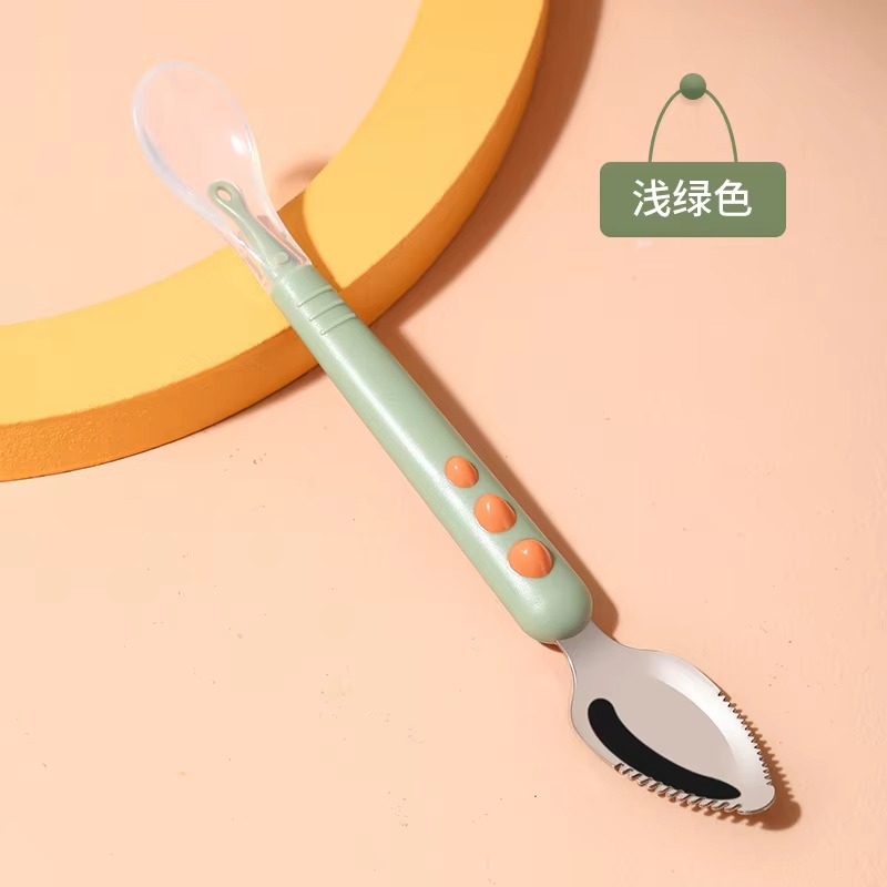 Double Head Baby Spoon Silicon - Baby Food Menu 评论和价格