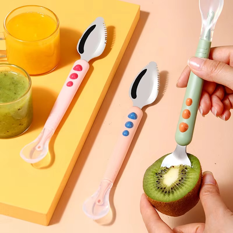 Double Head Baby Spoon Silicon - Baby Food Menu 评论和价格