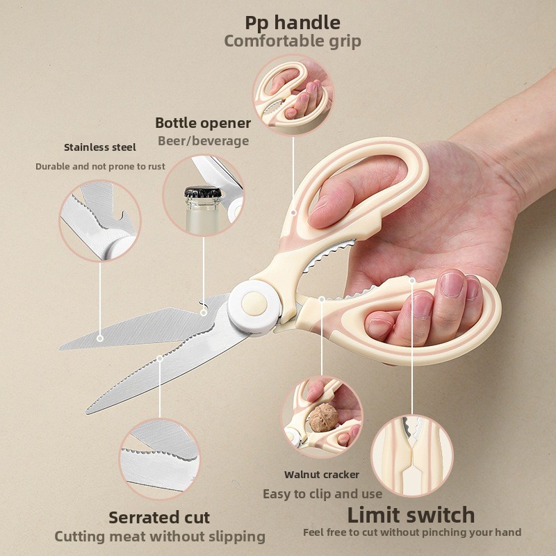 Multipurpose Stainless Steel K - Baby Food Scissors 评论和价格