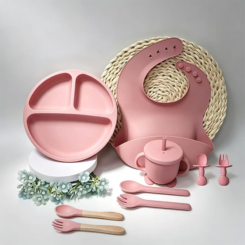9pcs Silicone Baby Feeding Set - Baby Food Menu 评论和价格